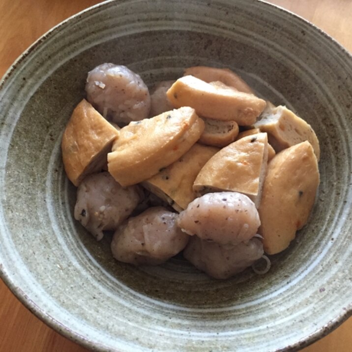 がんもどきと丸こんにゃくの煮物 レシピ 作り方 By ボンド子 楽天レシピ